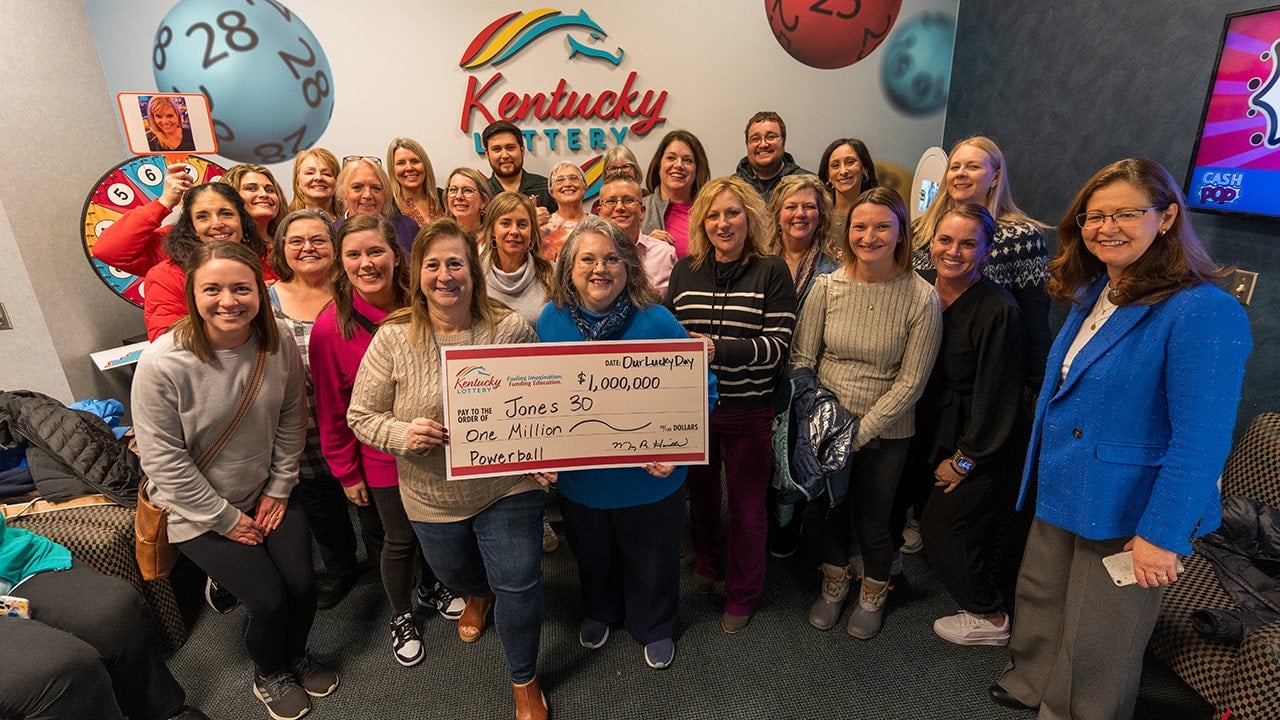 Featured image for Kentucky Middle School Employees Win $1M Powerball Prize with Longtime Lucky Numbers