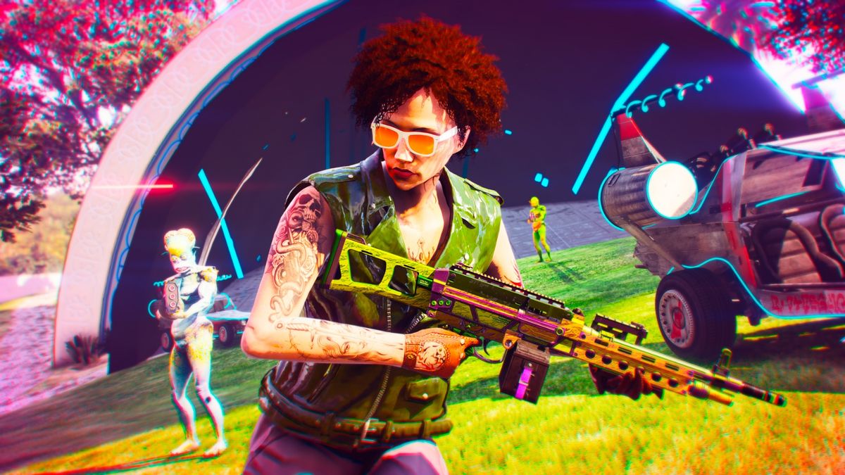 GTA Online transitions to single-player mode.