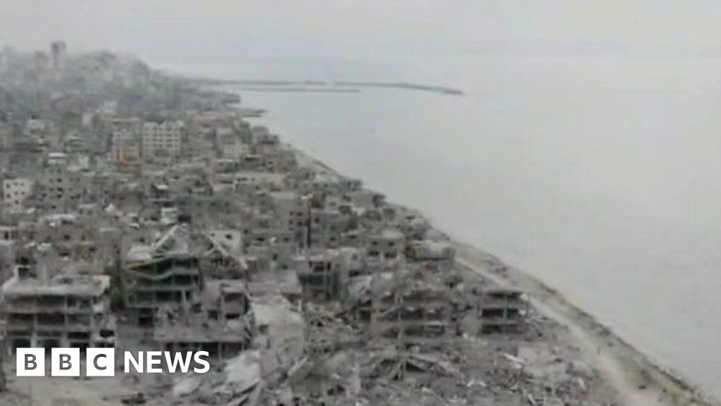 Featured image for "Drone Video Reveals Extensive Destruction in Gaza City and Impact on Health Facilities"