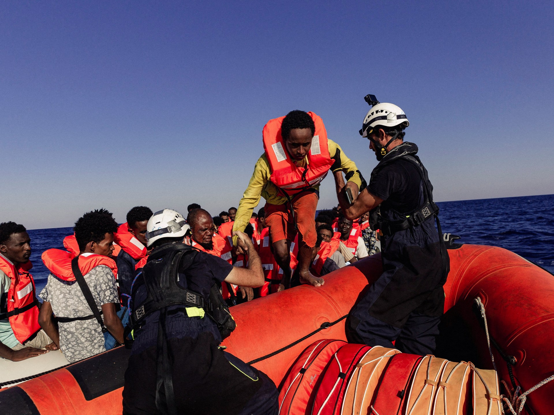 Italy declares state of emergency due to migration congestion.