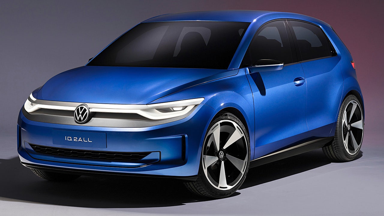 Featured image for Volkswagen unveils affordable ID.2all electric car concept with impressive range.