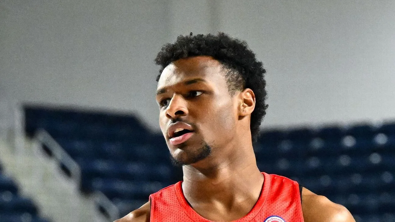 "Bronny James' Cardiac Arrest Reveals Congenital Heart Defect, USC Basketball Fans Ecstatic"