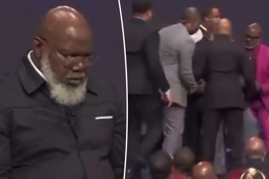 Featured image for Bishop T.D. Jakes Experiences Health Incident During Sunday Sermon