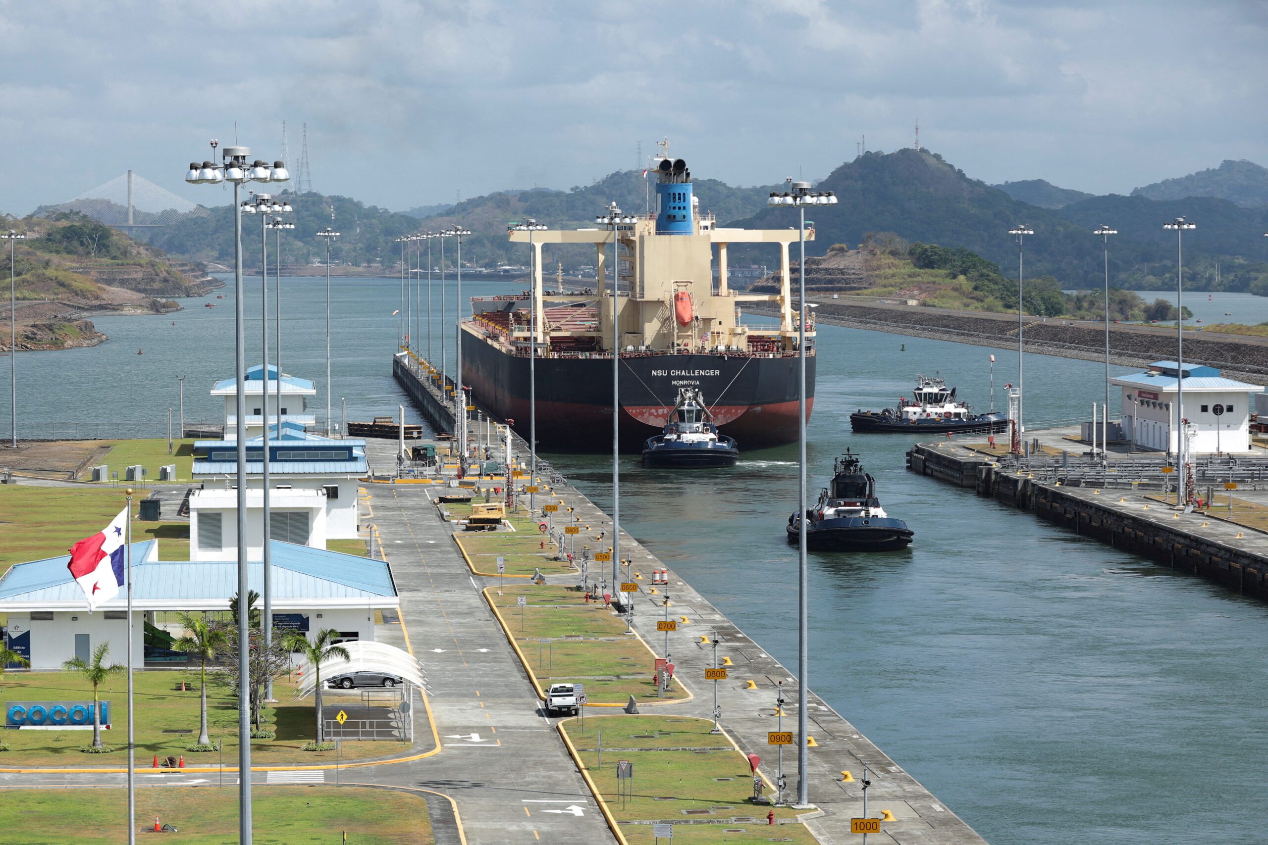 Panama Canal Lifts Depth Restrictions Due to Rain.