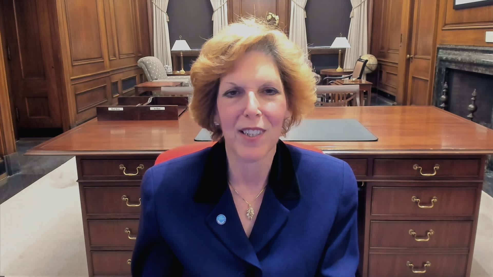 "Federal Reserve's Mester Maintains Expectation for Rate Cuts Later This Year, Rules Out May"