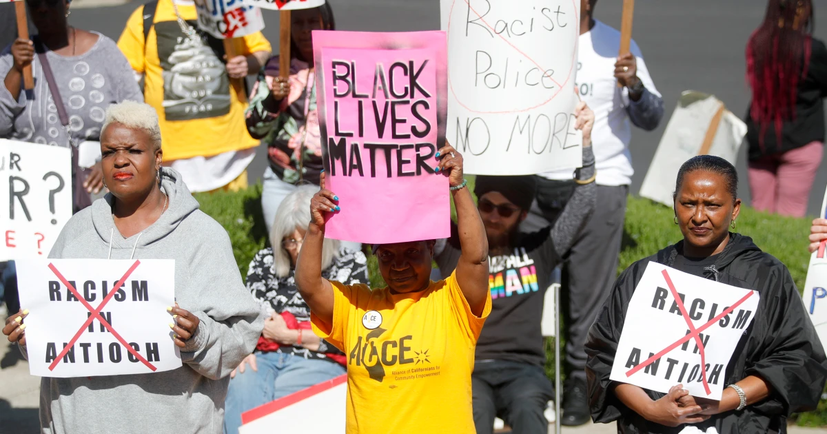 Antioch Police Officers Face Civil Rights Lawsuit Over Racist Texts.