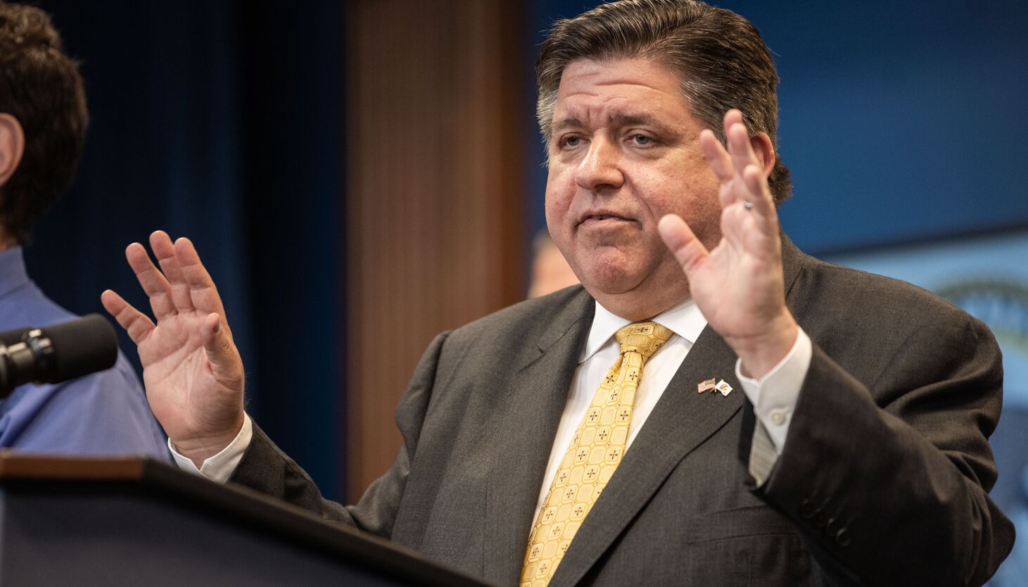 "Pritzker Urges Biden for Increased Support Amid Escalating Migrant Crisis"