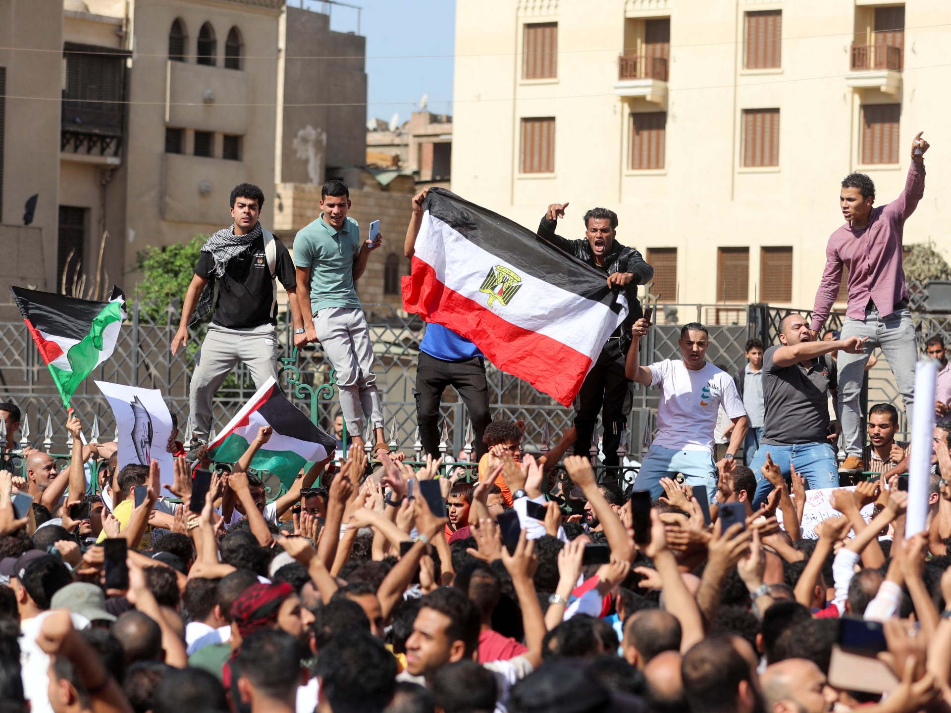 "Israel-Hamas War: Day 15 - Gaza Braces for Invasion as Aid Trucks Enter, but Rafah Border Remains Closed"