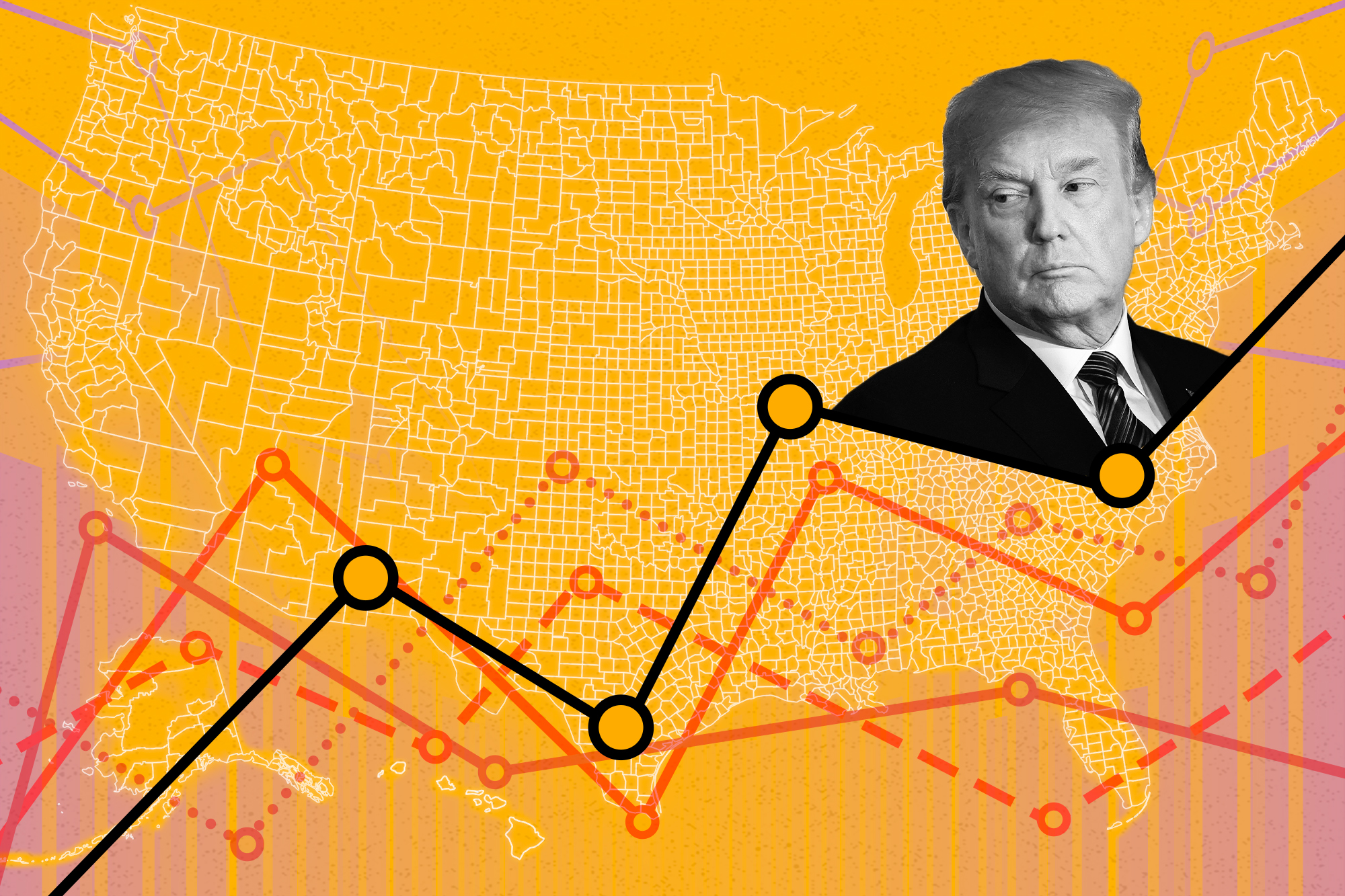 Mixed Results for Trump in Recent Survey and Endorsements