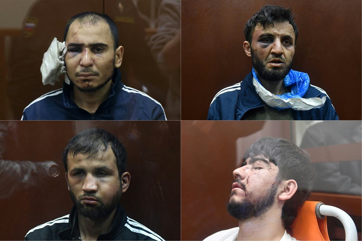 "Shocking Footage: Moscow Attack Suspect Forced to Eat Own Ear in ISIS Threat"