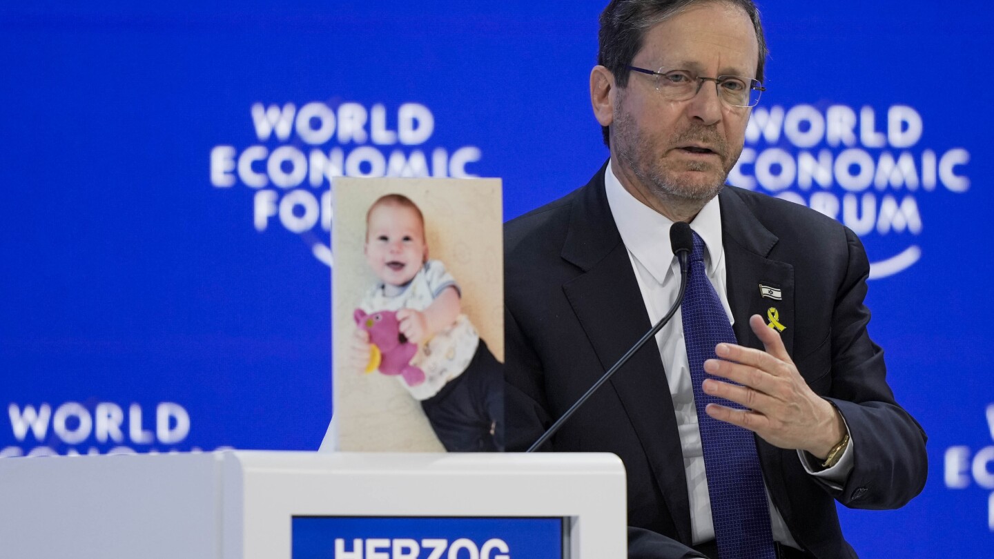 "Israel's President and OpenAI CEO to Speak at Davos World Economic Forum"