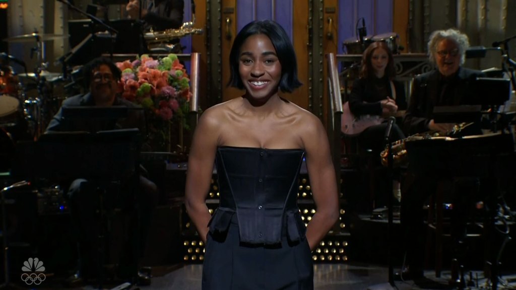 Featured image for Ayo Edebiri's Emotional 'SNL' Monologue and Past Jennifer Lopez Comments
