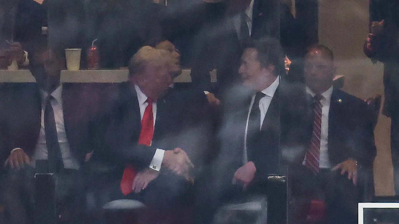 Musk and Trump Reunite at Kirk Memorial After Rift