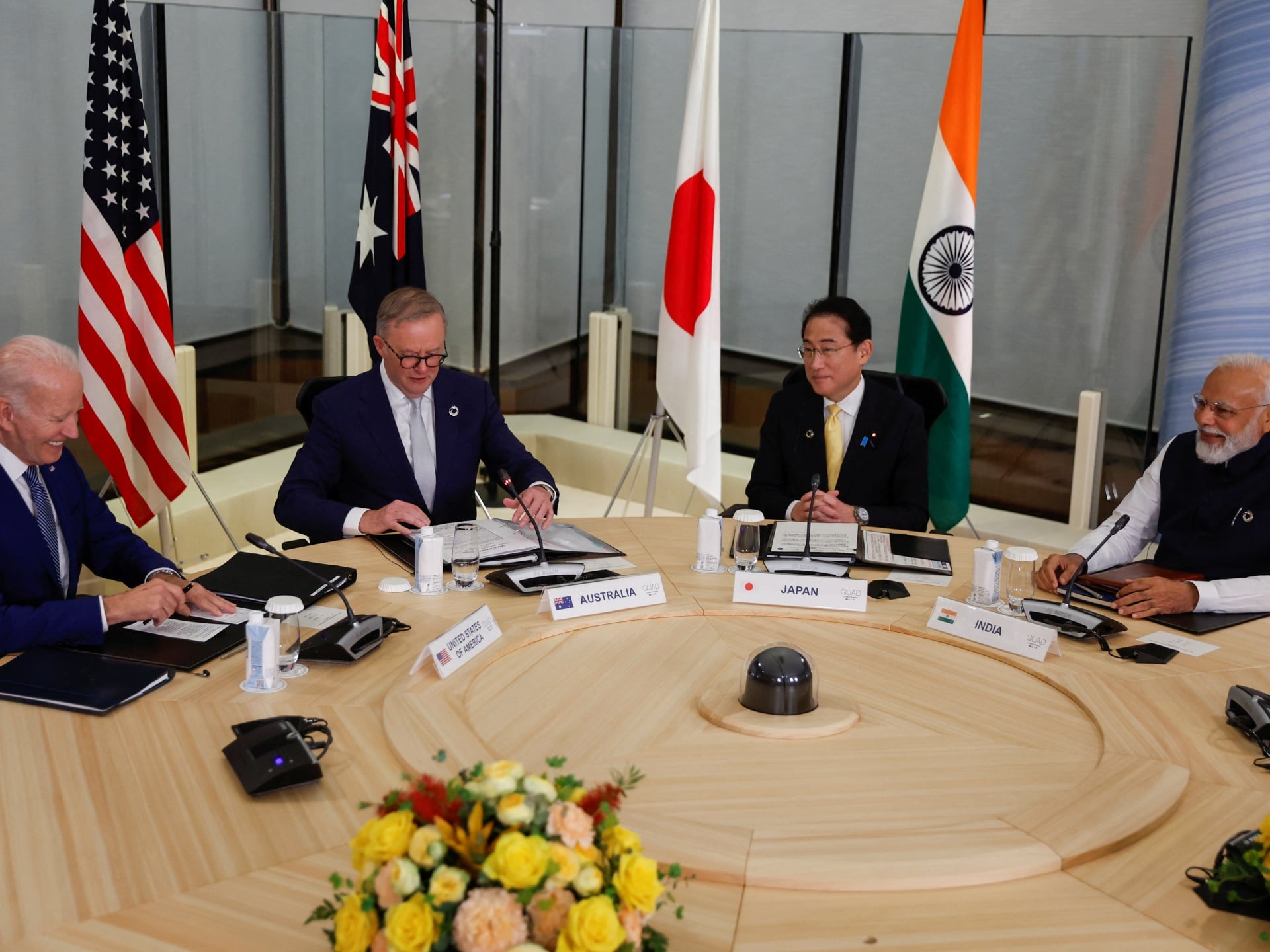 Featured image for Quad countries unite to counter China's influence in Indo-Pacific region.