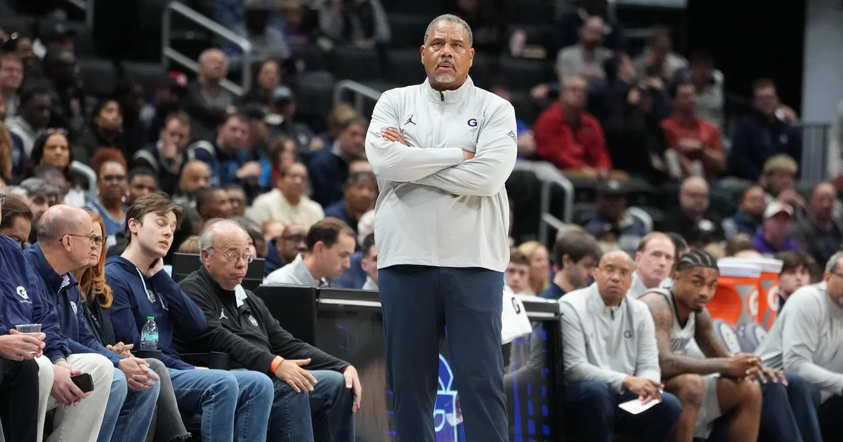 Featured image for Georgetown Coach Ed Cooley Suspended One Game for Water Bottle Incident