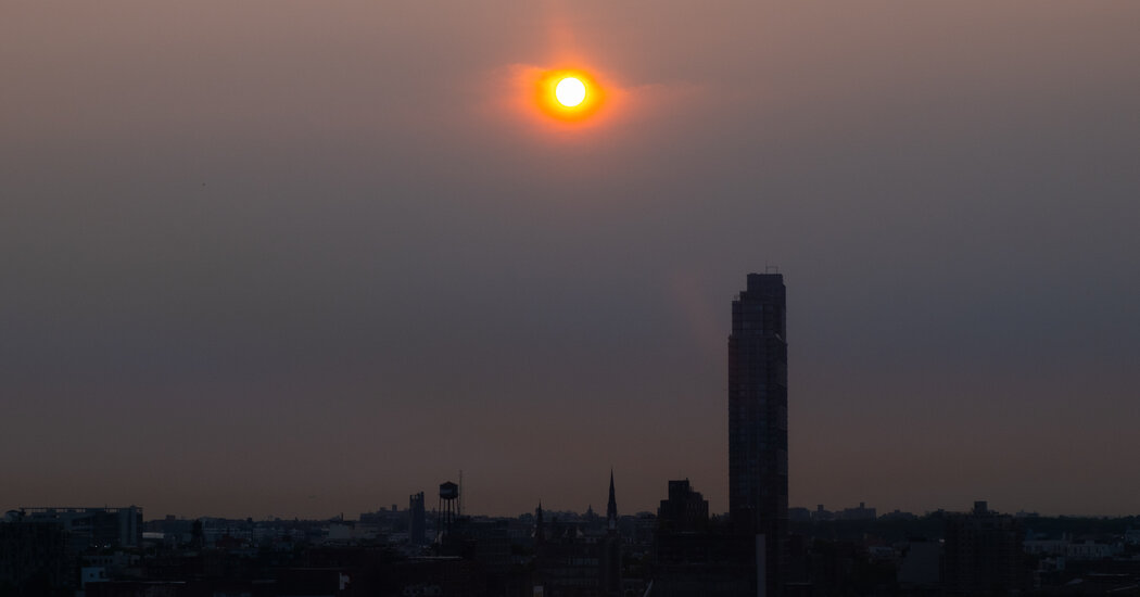 Featured image for Eastern U.S. Faces Poor Air Quality from Canadian Wildfires and Saharan Dust