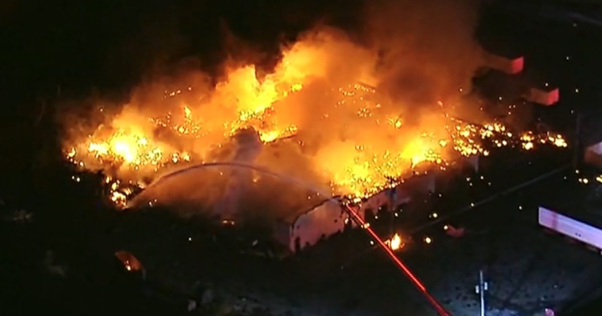 Featured image for "Michigan Warehouse Fire Causes Massive Explosions and Debris Rain"