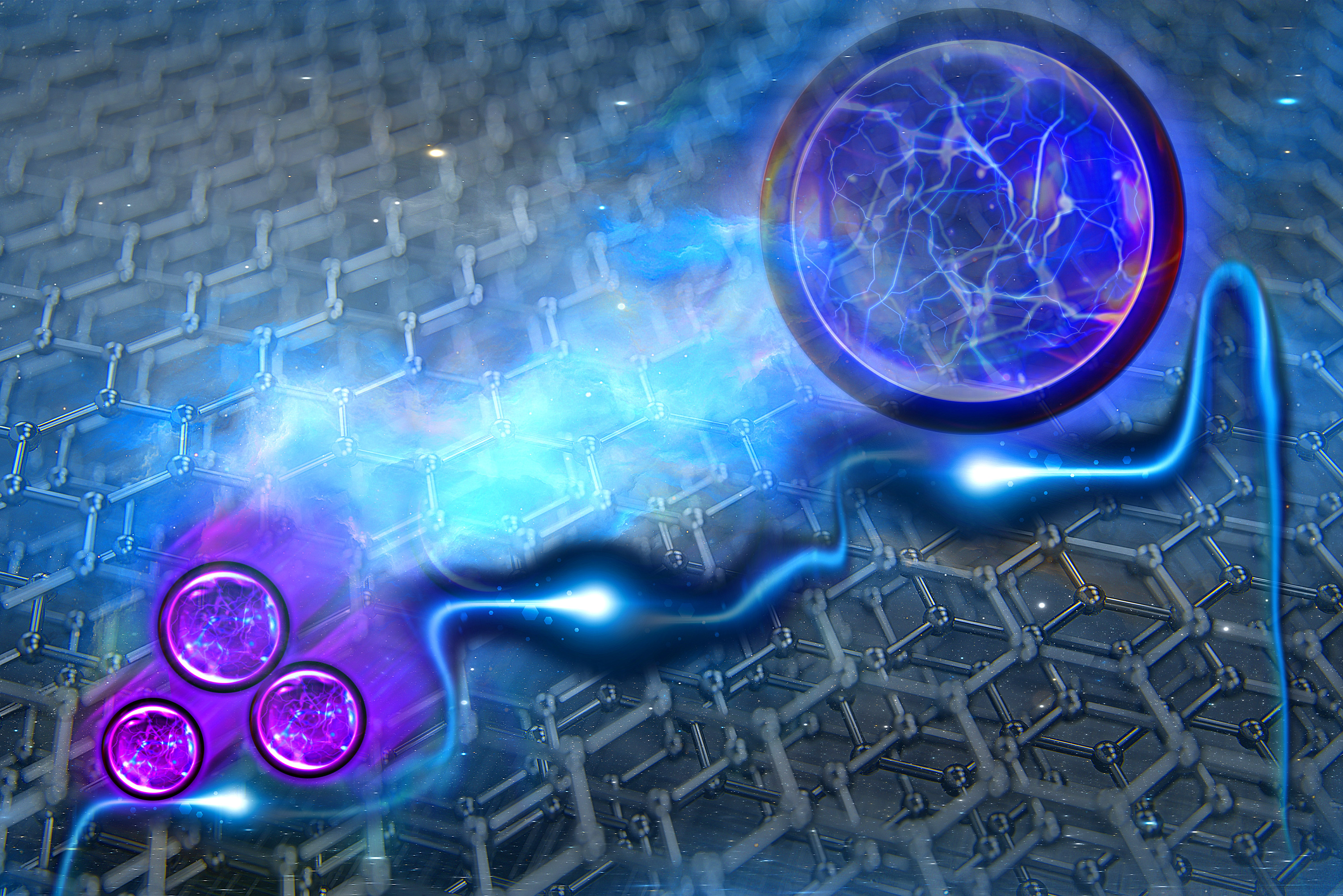 "Fractional Electron Behavior Discovered in Graphene"
