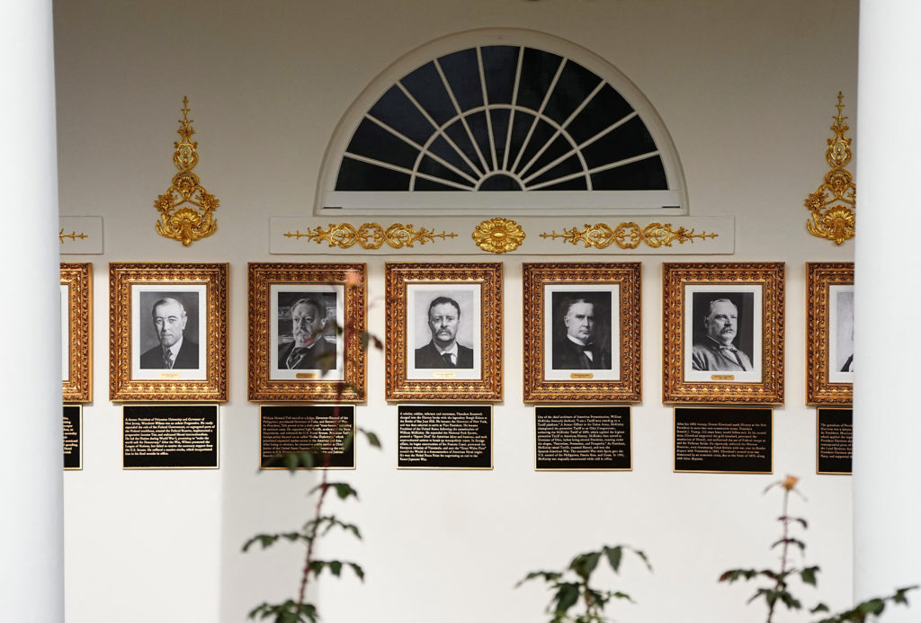Featured image for White House Unveils 'Presidential Walk of Fame' Plaques Highlighting Past Leaders