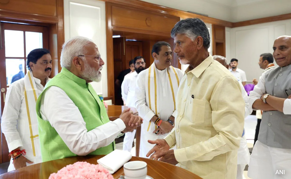 Featured image for "Chandrababu Naidu's TDP Seeks Key Roles in NDA Amid Andhra Special Status Talks"