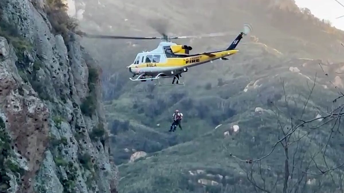 Featured image for "Helicopter Rescue Saves Hiker at Malibu Creek State Park"