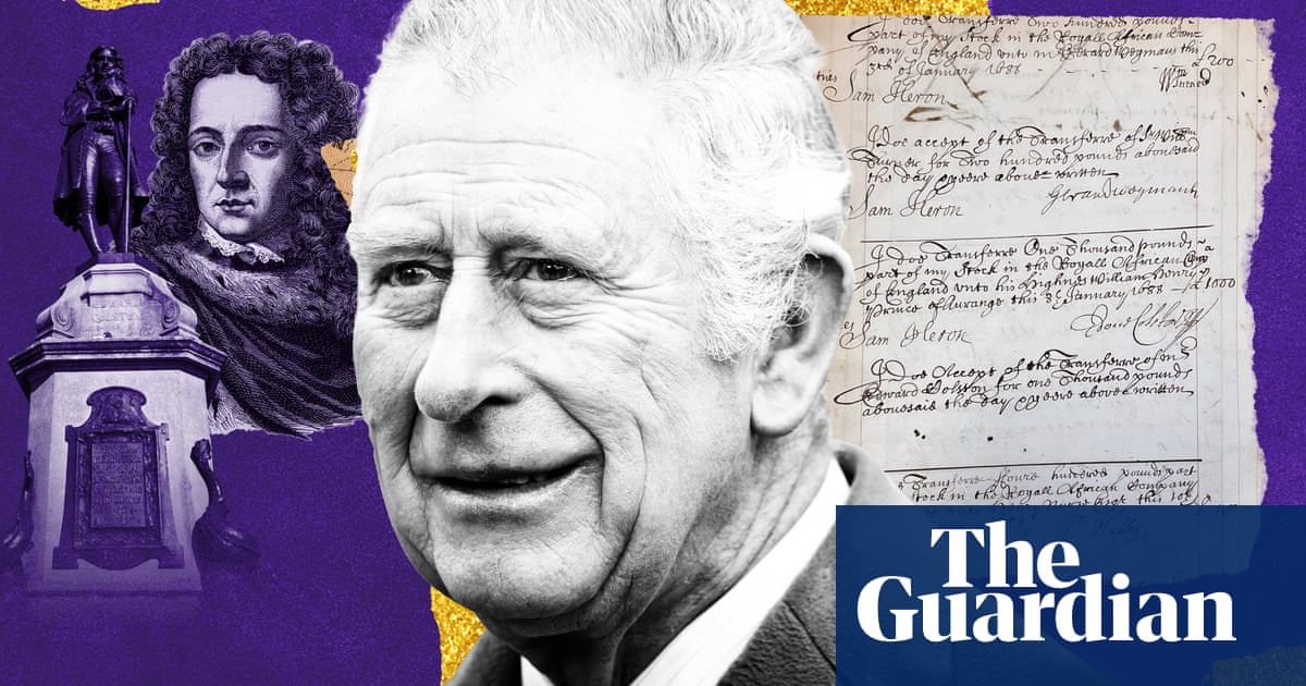 King Charles backs investigation into British monarchy's ties to slavery.