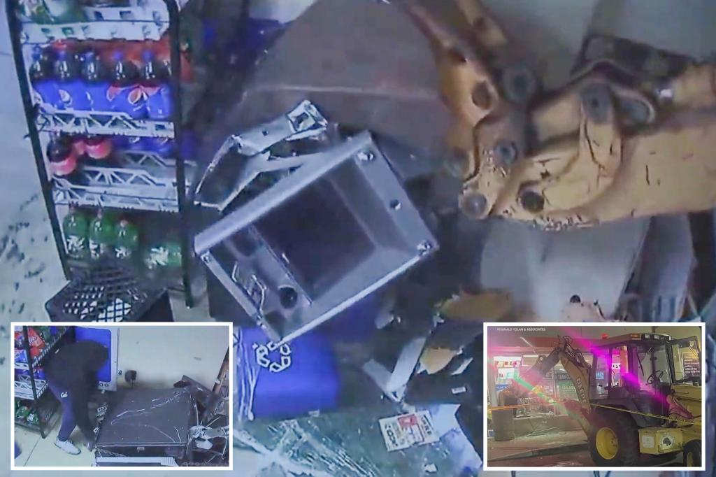 Featured image for Backhoe-wielding burglars wreak havoc in Oakland crime spree