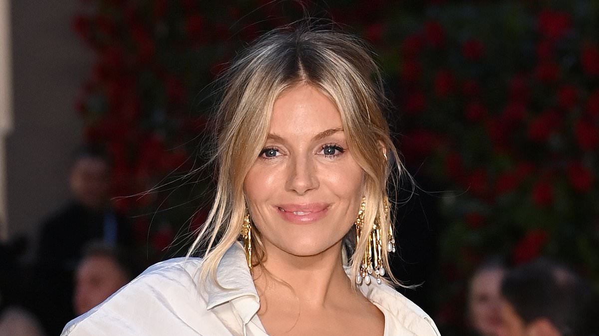 Featured image for "Pregnant Sienna Miller's Stylish Baby Bump Showcased at London Fashion Week"