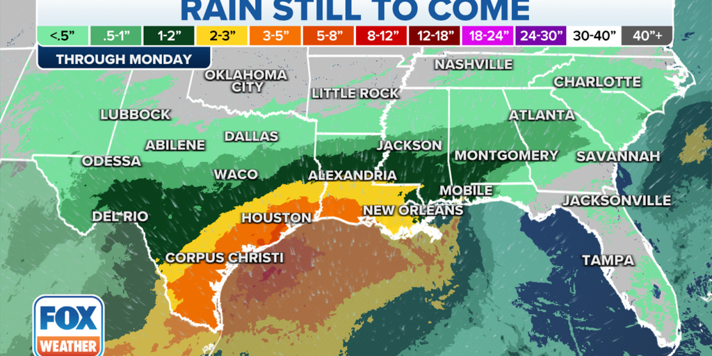 Heavy Rainfall Expected to Disrupt Daily Life in Drought-Stricken South