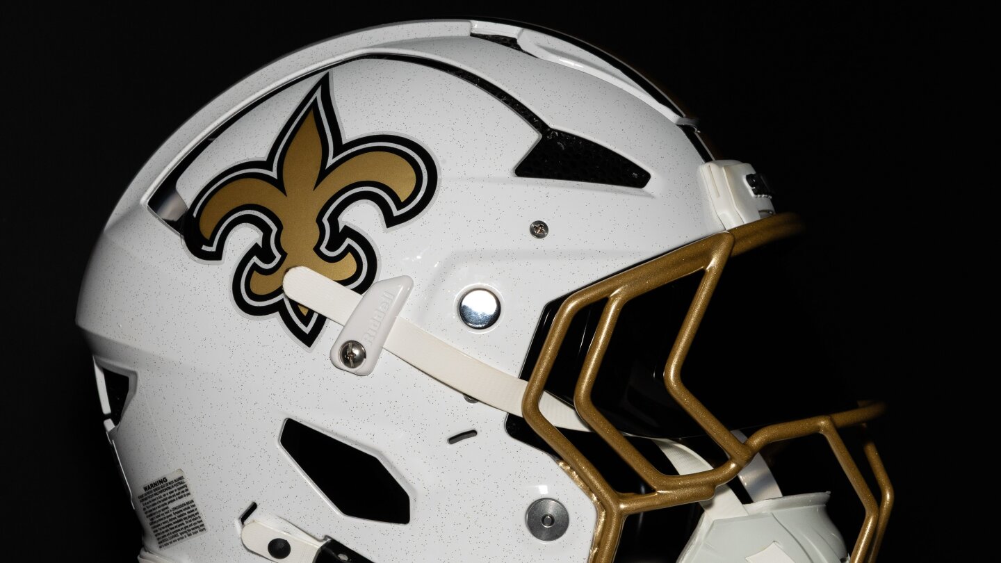 Featured image for Saints Reveal New White Helmet Design for 2025