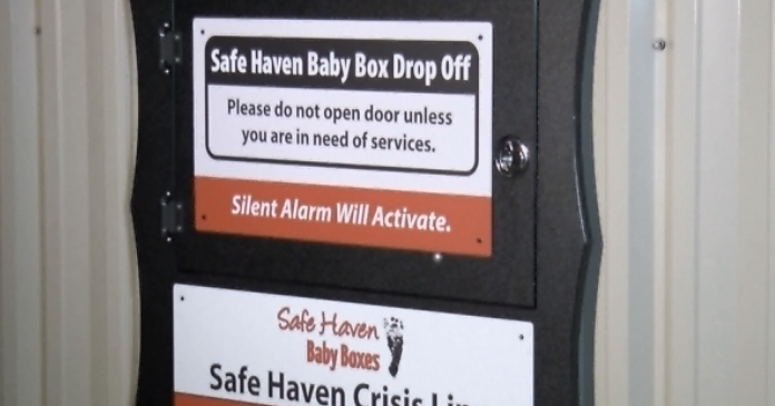 Knoxville's Safe Haven Baby Box receives first surrendered child.