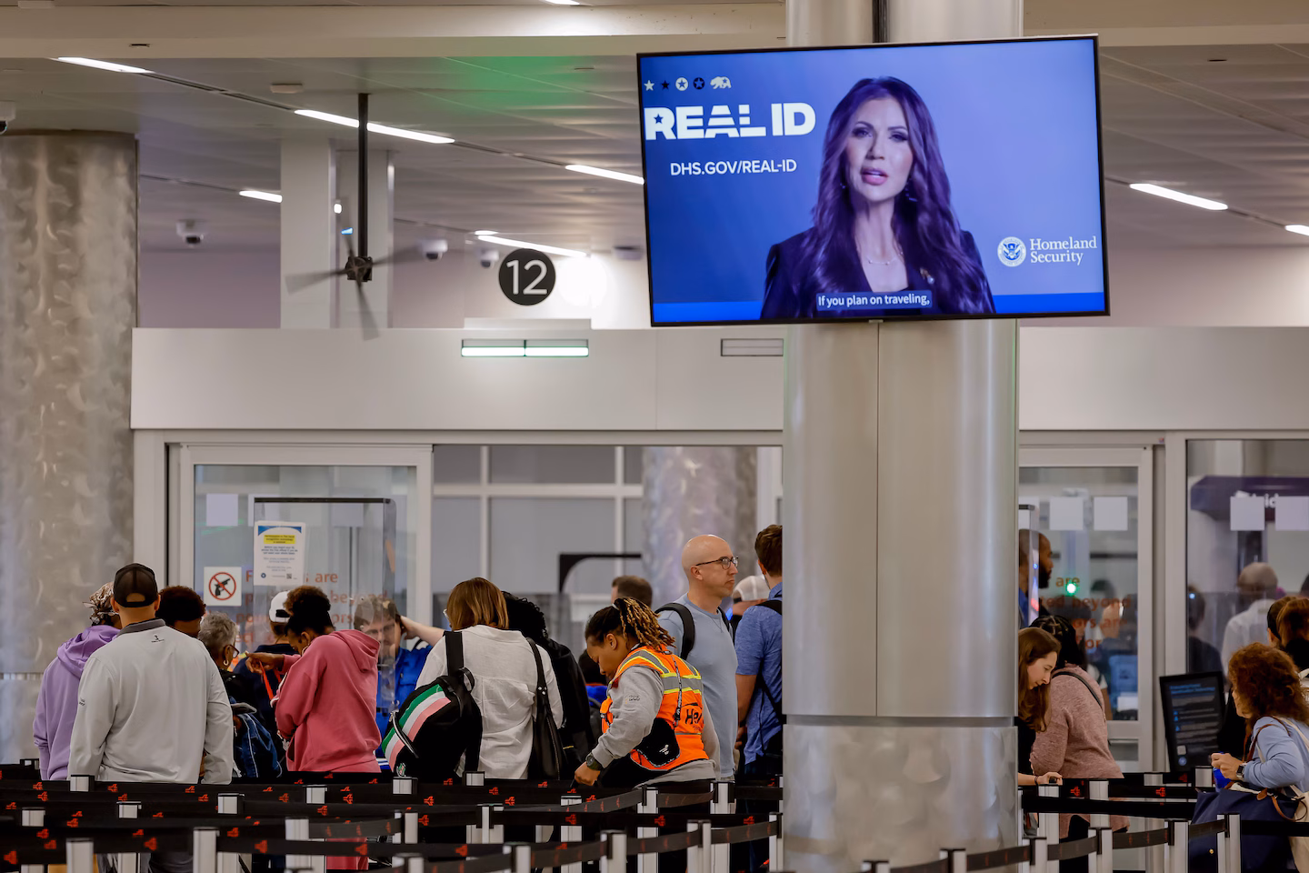 Featured image for Airports Opt Out of Airing Kristi Noem's Shutdown Video Blaming Democrats
