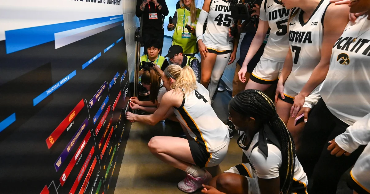 Iowa’s Bracket Path Unfolded: Projected Seed and Potential NCAA Opponents