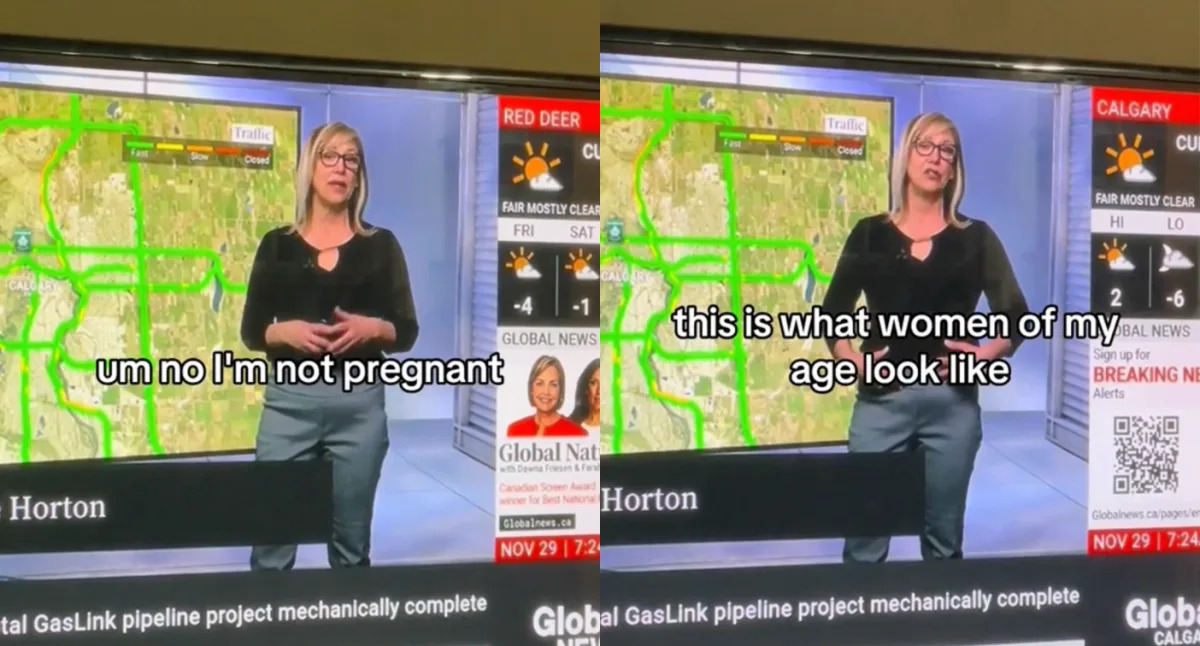 Calgary TV Host Shuts Down Pregnancy Rumours with Epic On-Air Response