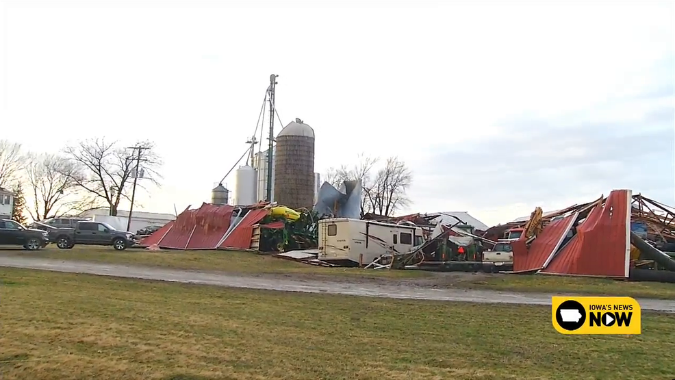 Iowa hit by multiple tornadoes causing significant damage.