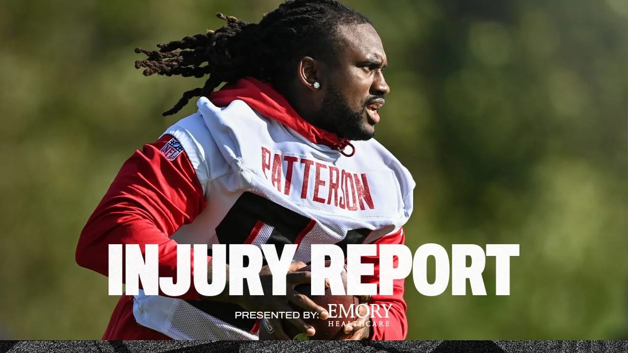 "Falcons Injury Report: Patterson's Status Uncertain for Week 4 Clash with Jaguars"