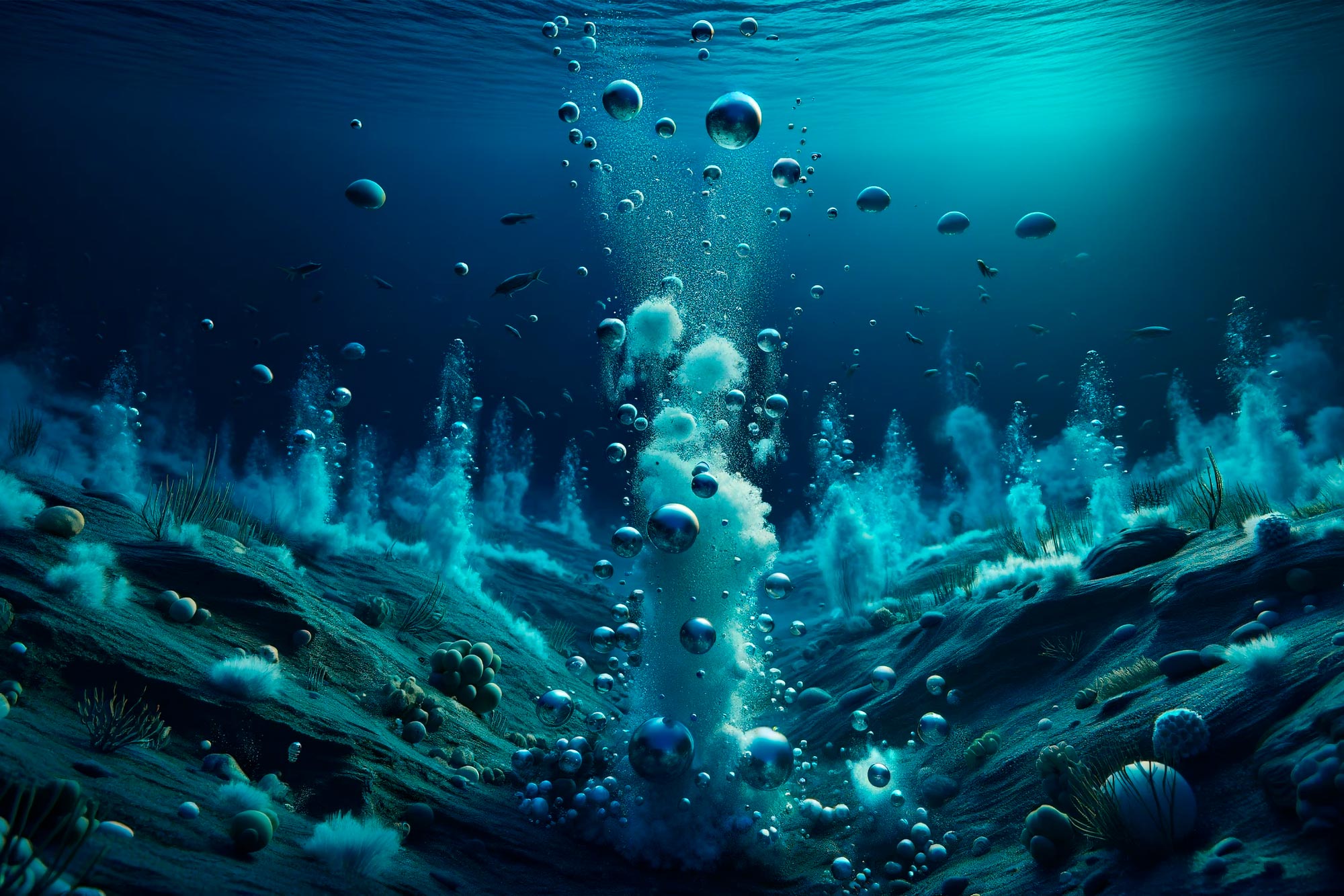"Unveiling the Deep Ocean's Fire-Ice Time Bomb: A Looming Threat of Climate Change"
