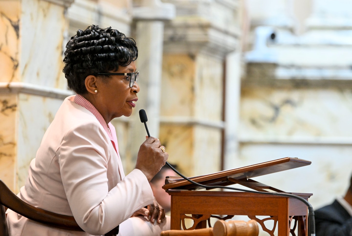 Featured image for Maryland General Assembly passes gender-affirming care and gun control bills amidst chaos and tension.