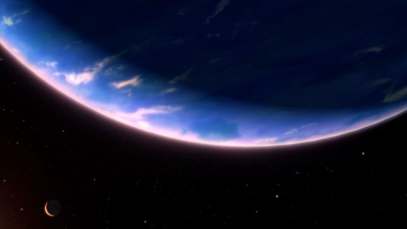Hubble Telescope Discovers Water Vapor in Exoplanet's Atmosphere