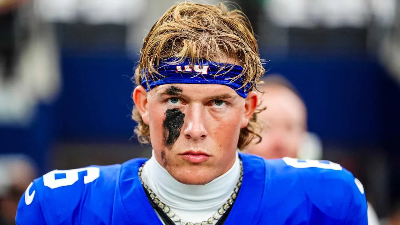 Giants' Jaxson Dart: Rookie QB's debut and future prospects