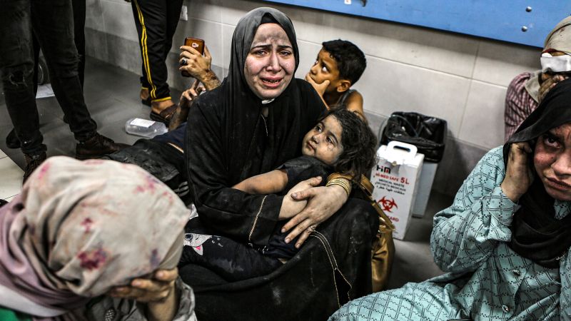 The Heartbreaking Reality: Gaza's Children Marked with Names for Identification