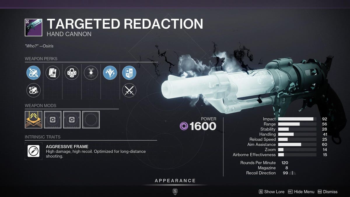 "Improving Destiny 2: Striking the Right Balance with Weapons and Seasons"