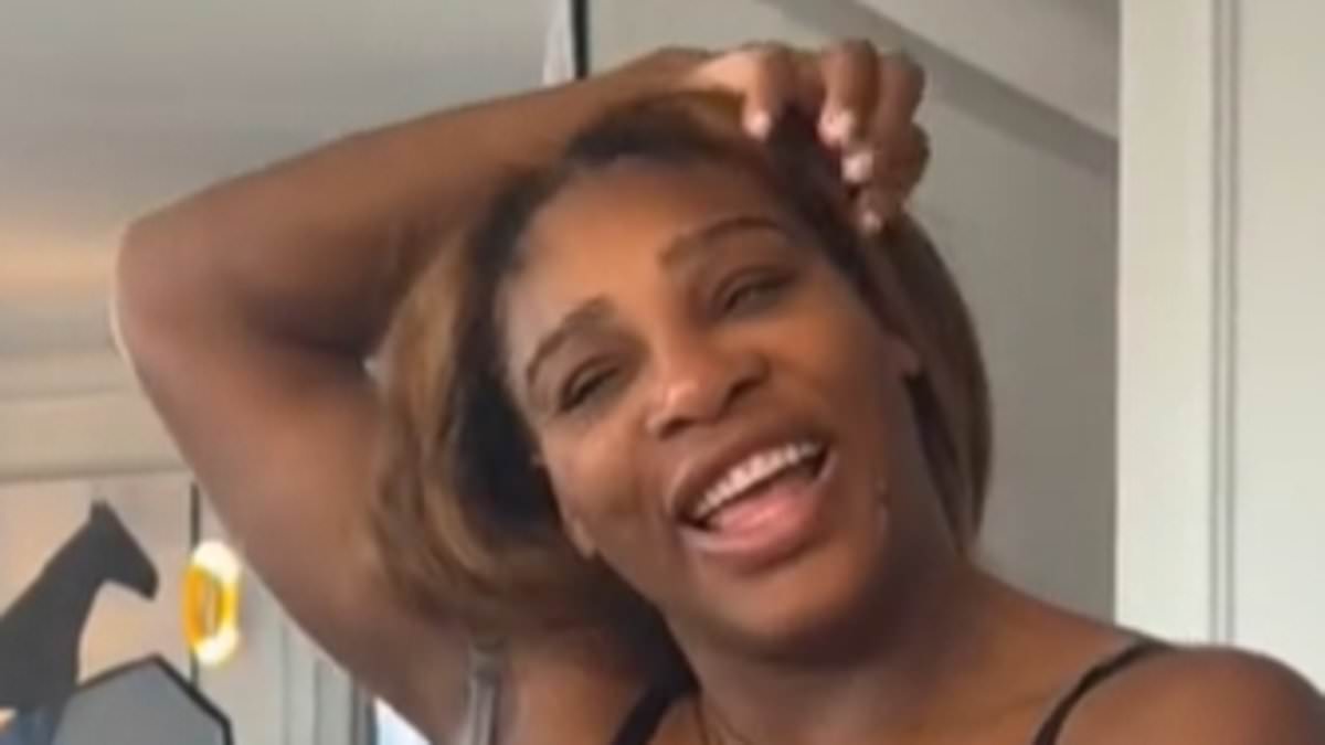 Featured image for "Serena Williams Reveals Relatable Mom Moment with Wig Removal Post-Awards"