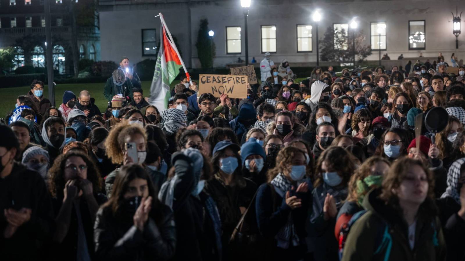 Featured image for "Columbia University Takes Action Against Alleged Perpetrators of Chemical Attack at Pro-Palestine Rally"