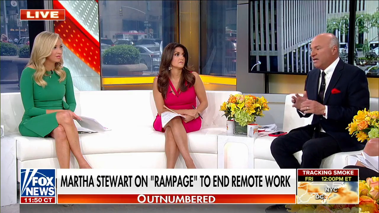 The Remote Work Debate: Kevin O'Leary and Martha Stewart Weigh In