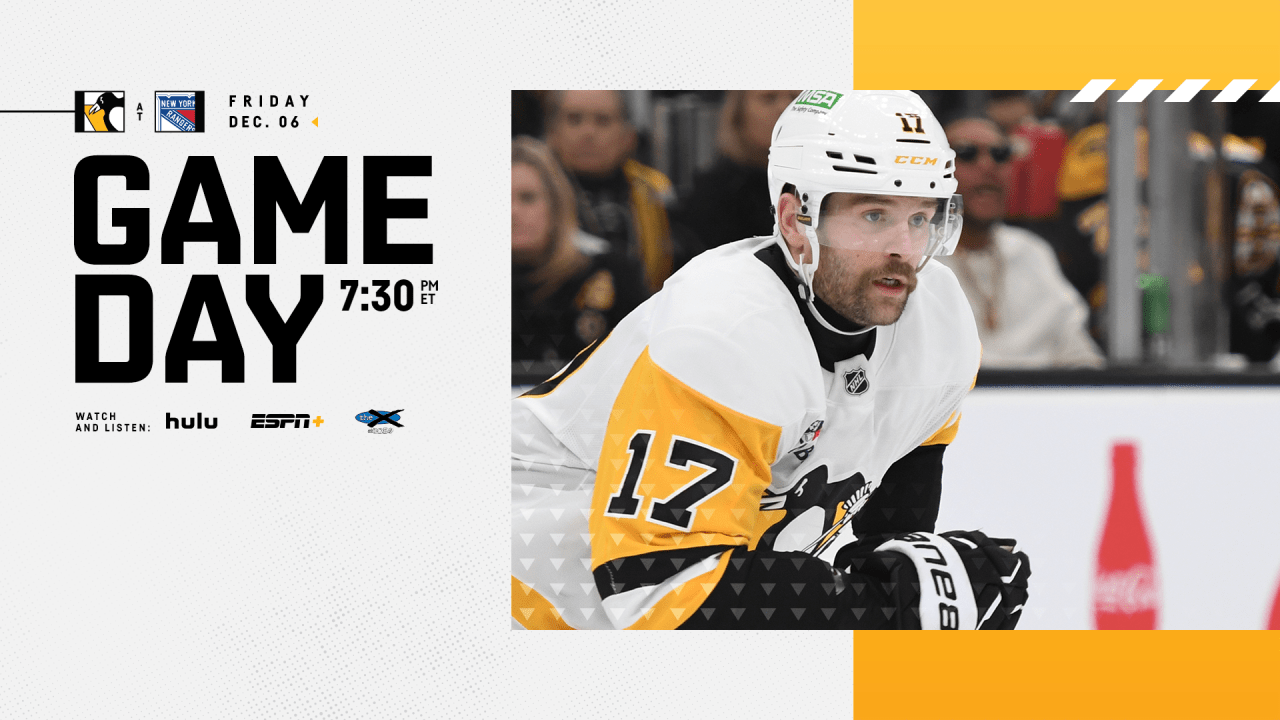 Featured image for Rangers Triumph Over Penguins in Chaotic Matchup