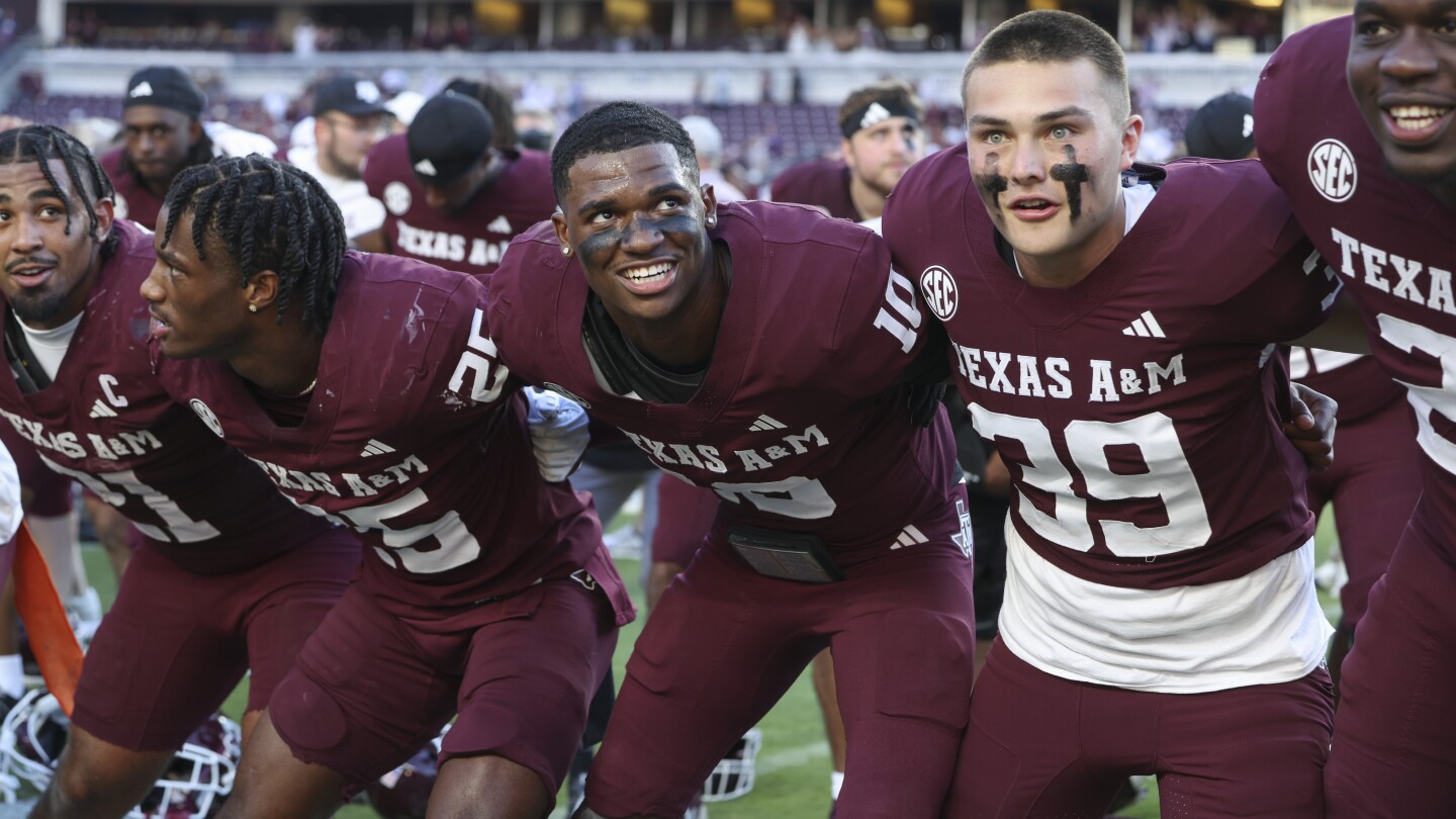 Texas A&M Defends Home Turf with Narrow Win Over Auburn