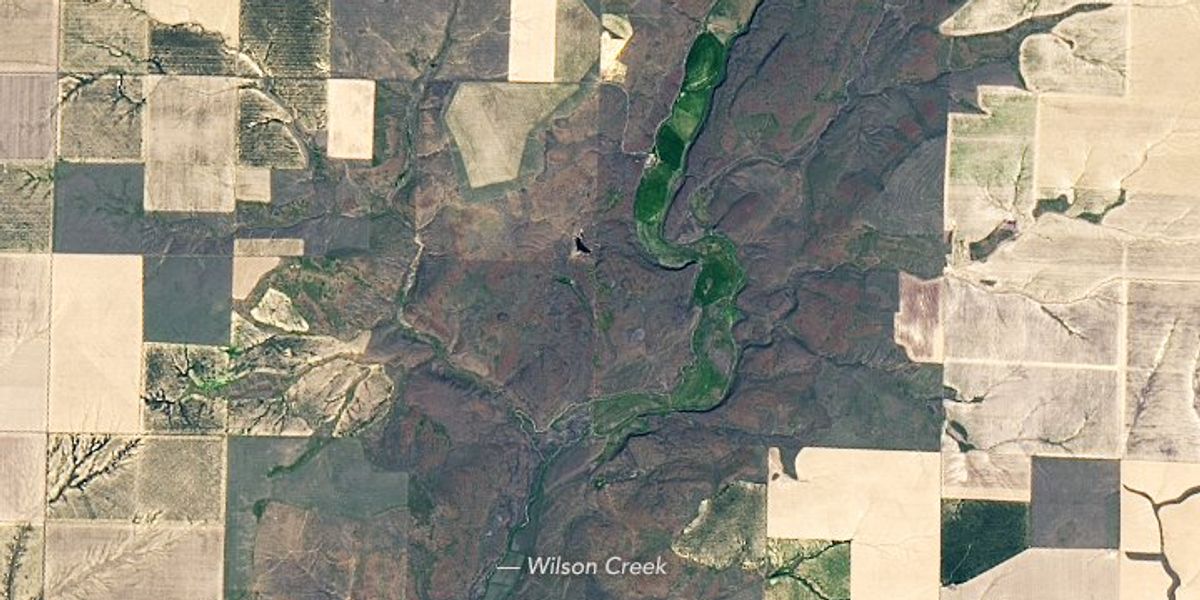 Unraveling Earth's Water 'Scars' with Space Images