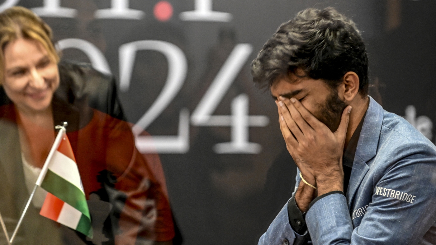 Featured image for Gukesh Dommaraju, 18, Crowned Youngest World Chess Champion