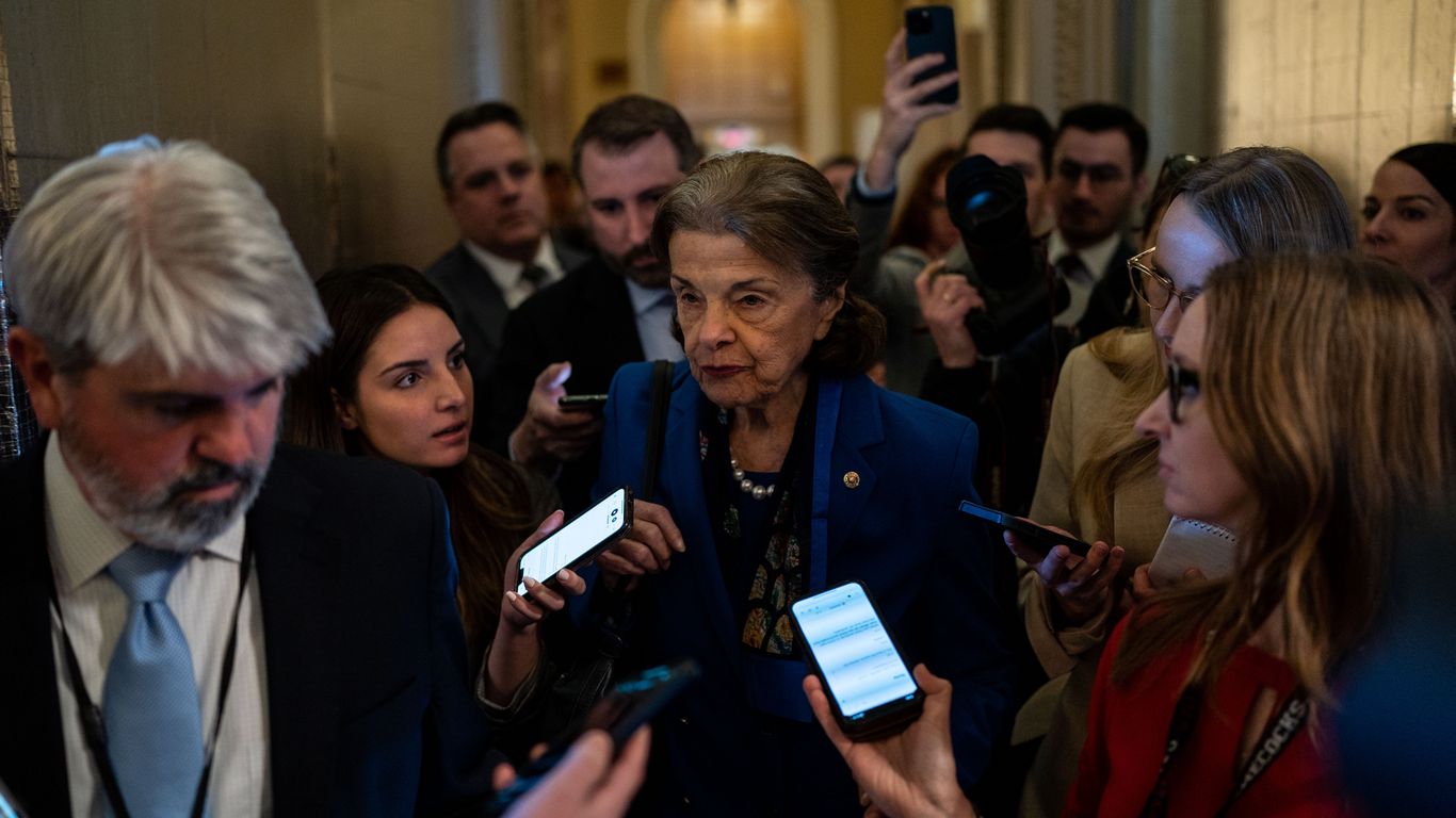 Feinstein's Senate Future Uncertain Amid Calls for Resignation and Temporary Replacement.